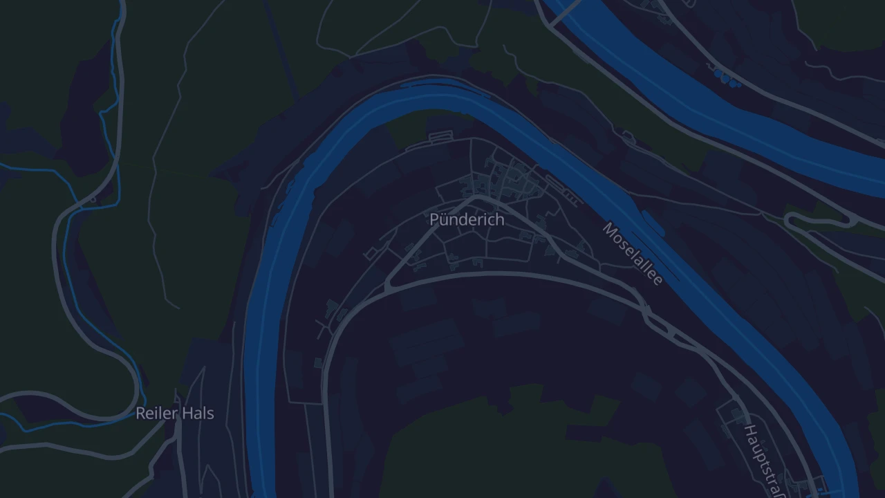 Karte von Pünderich