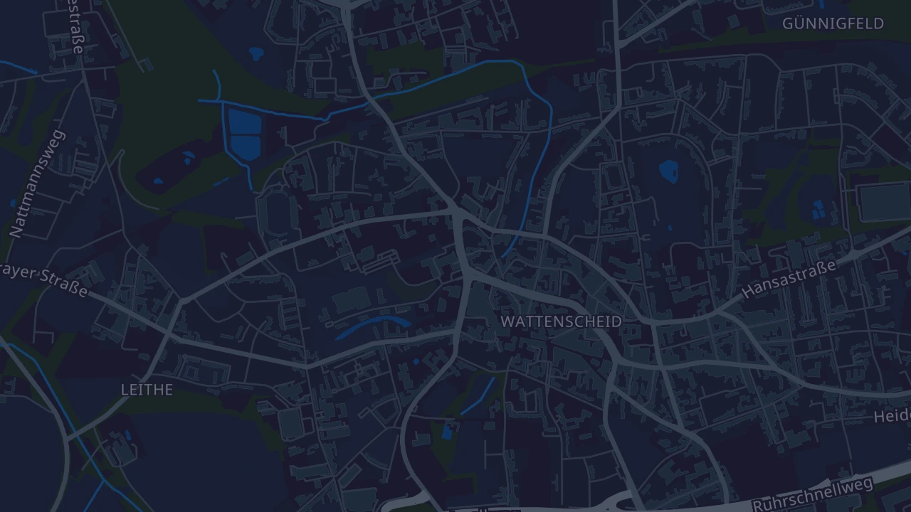Karte von Bochum