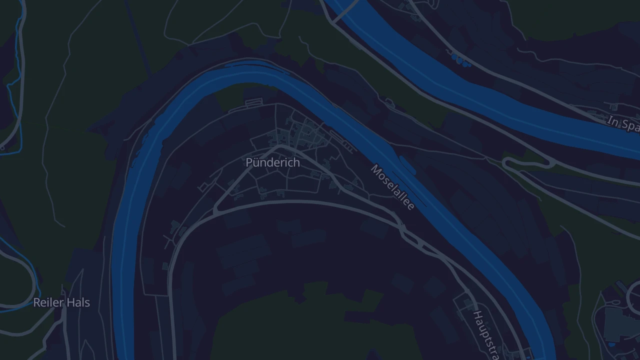 Karte von Pünderich