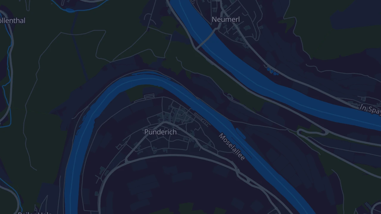 Karte von Pünderich