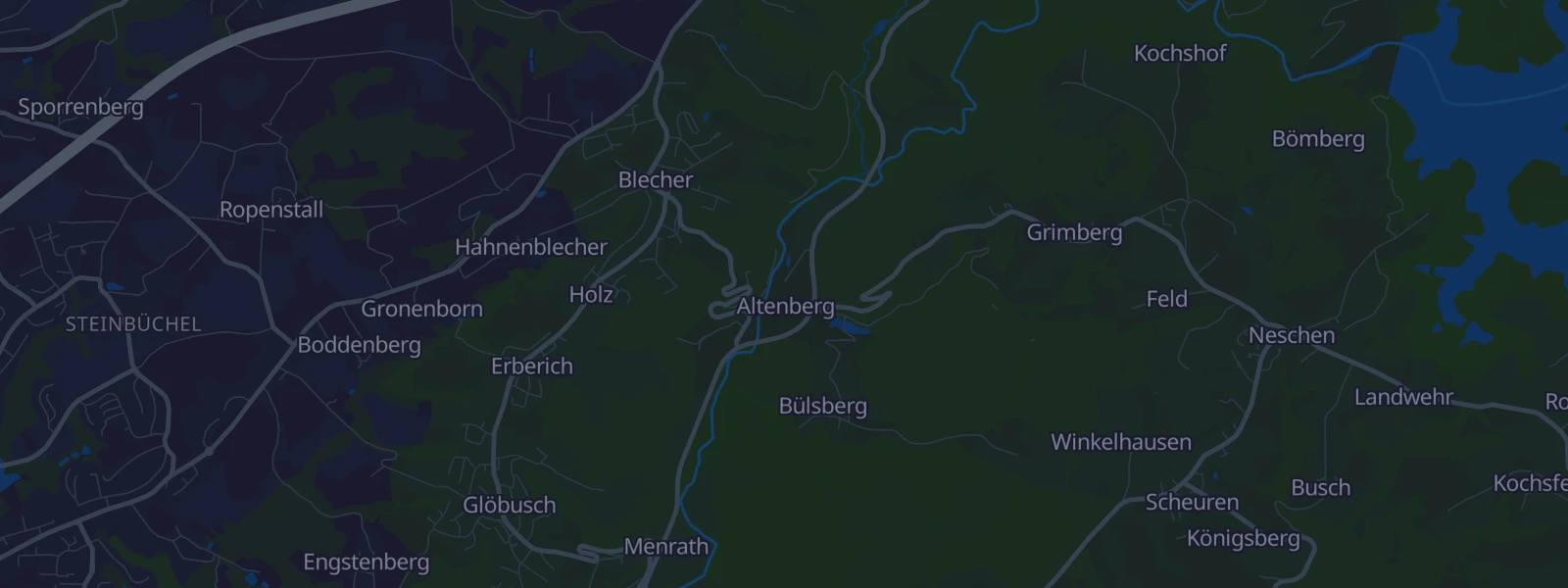Karte von Odenthal