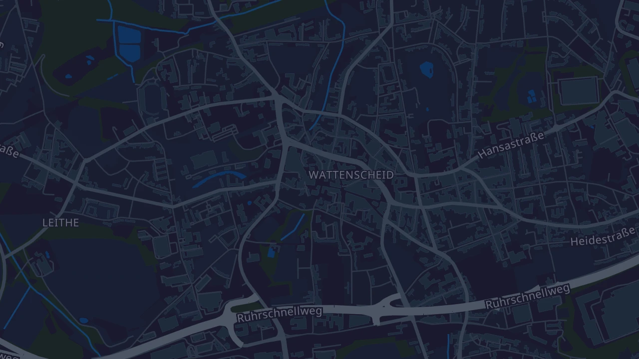Karte von Bochum