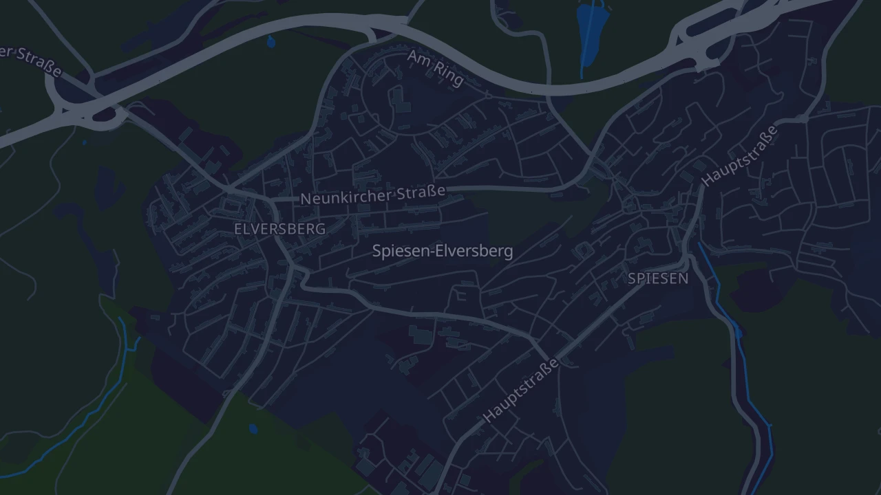 Karte von Spiesen-Elversberg