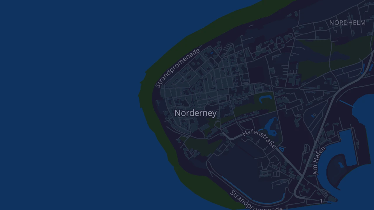 Karte von Norderney