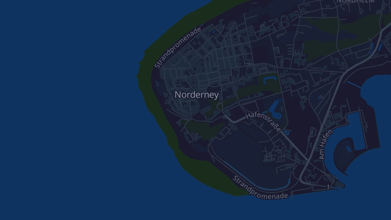 Karte von Norderney