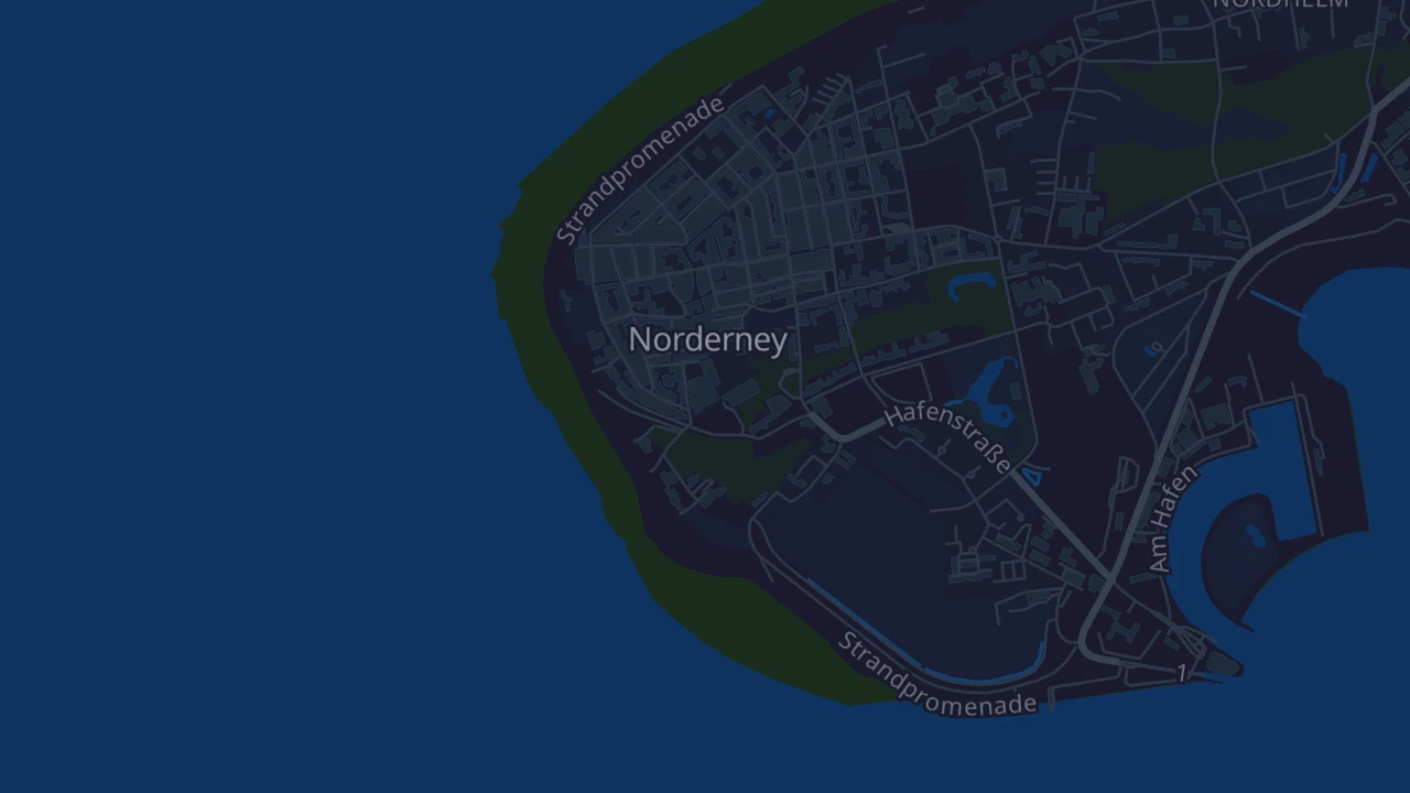 Karte von Norderney