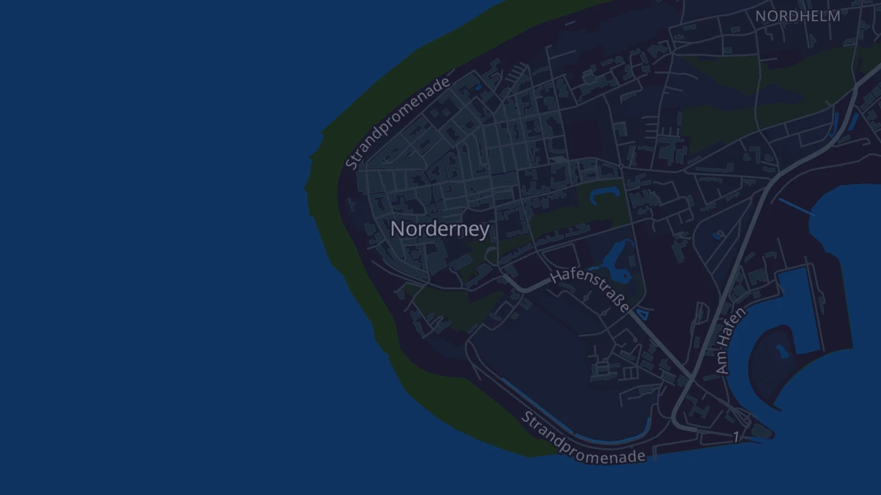 Karte von Norderney