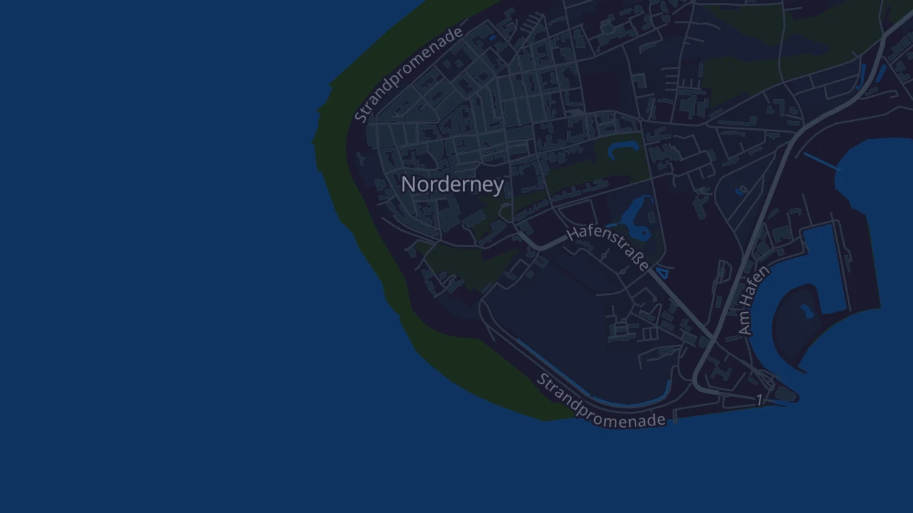 Karte von Norderney