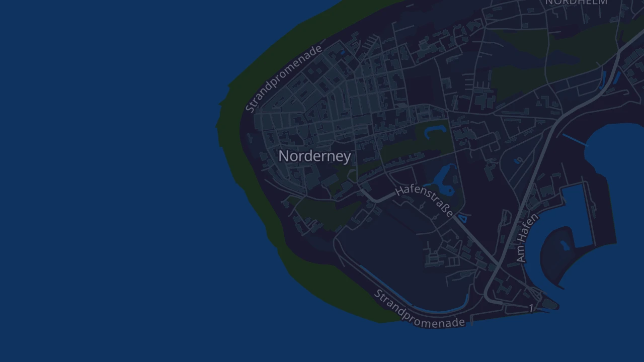 Karte von Norderney