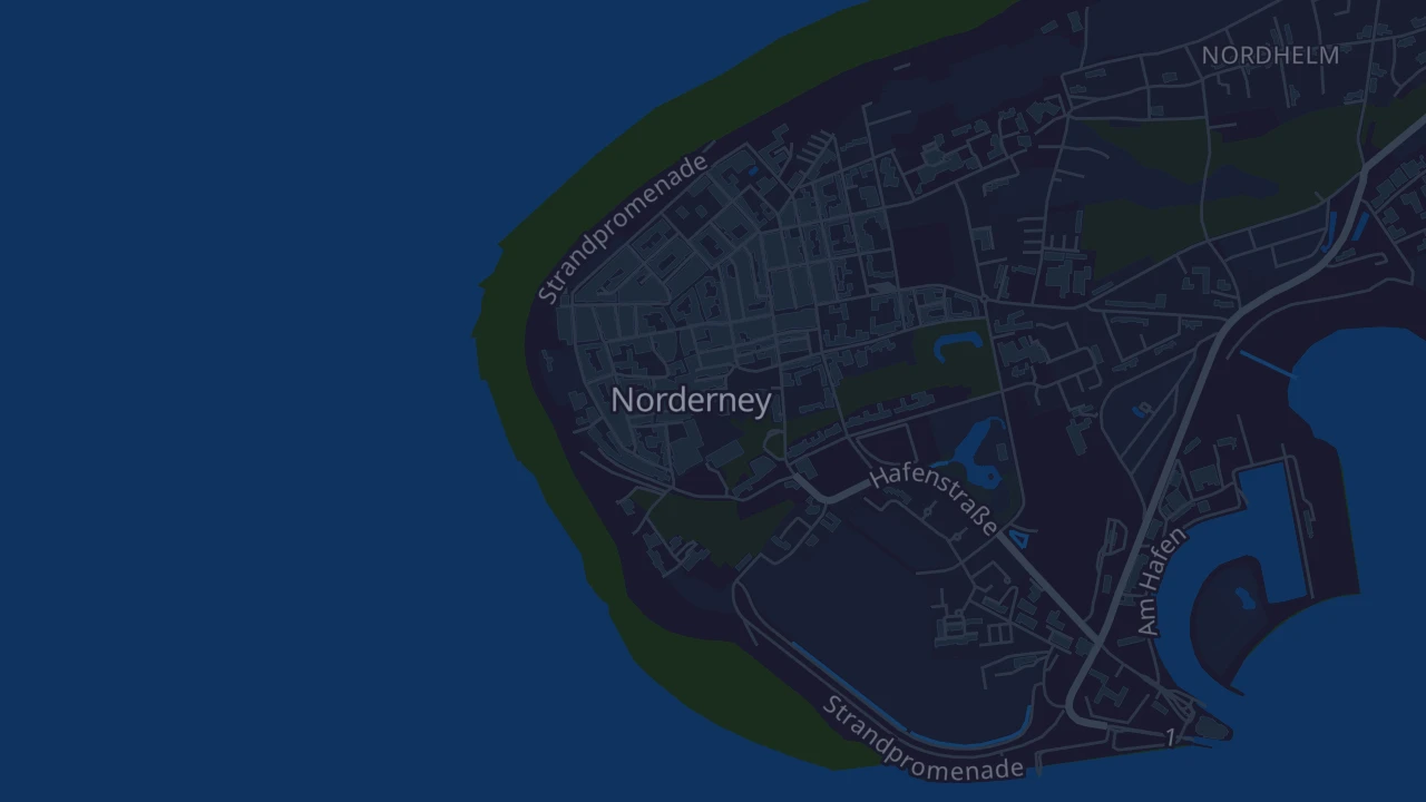 Karte von Norderney