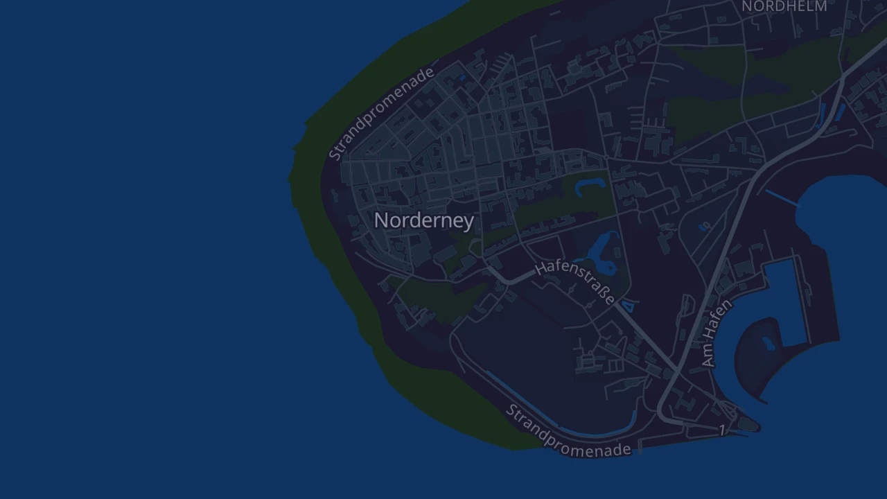Karte von Norderney