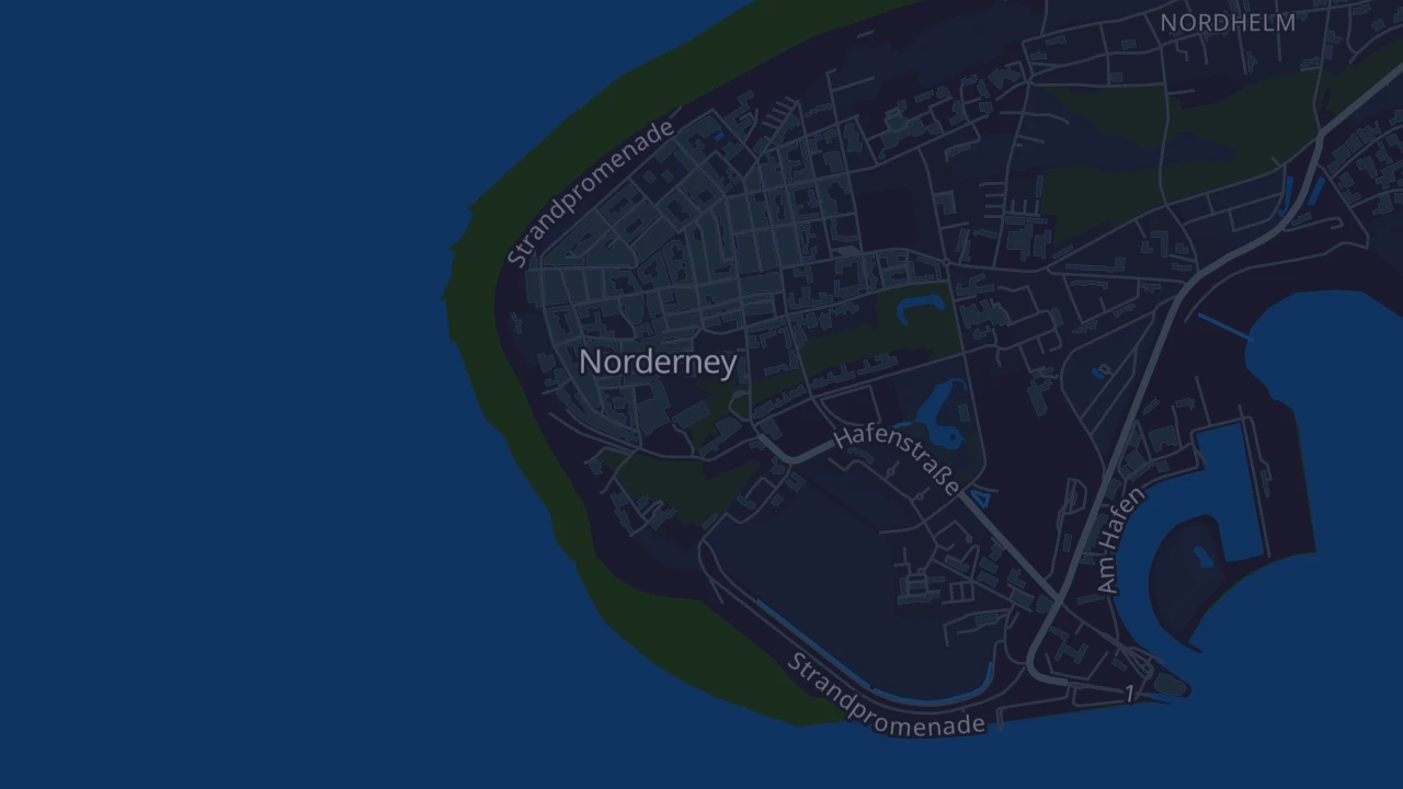 Karte von Norderney