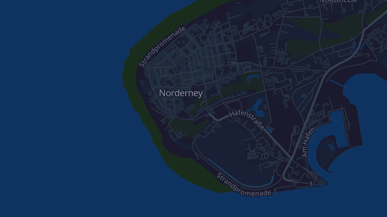 Karte von Norderney