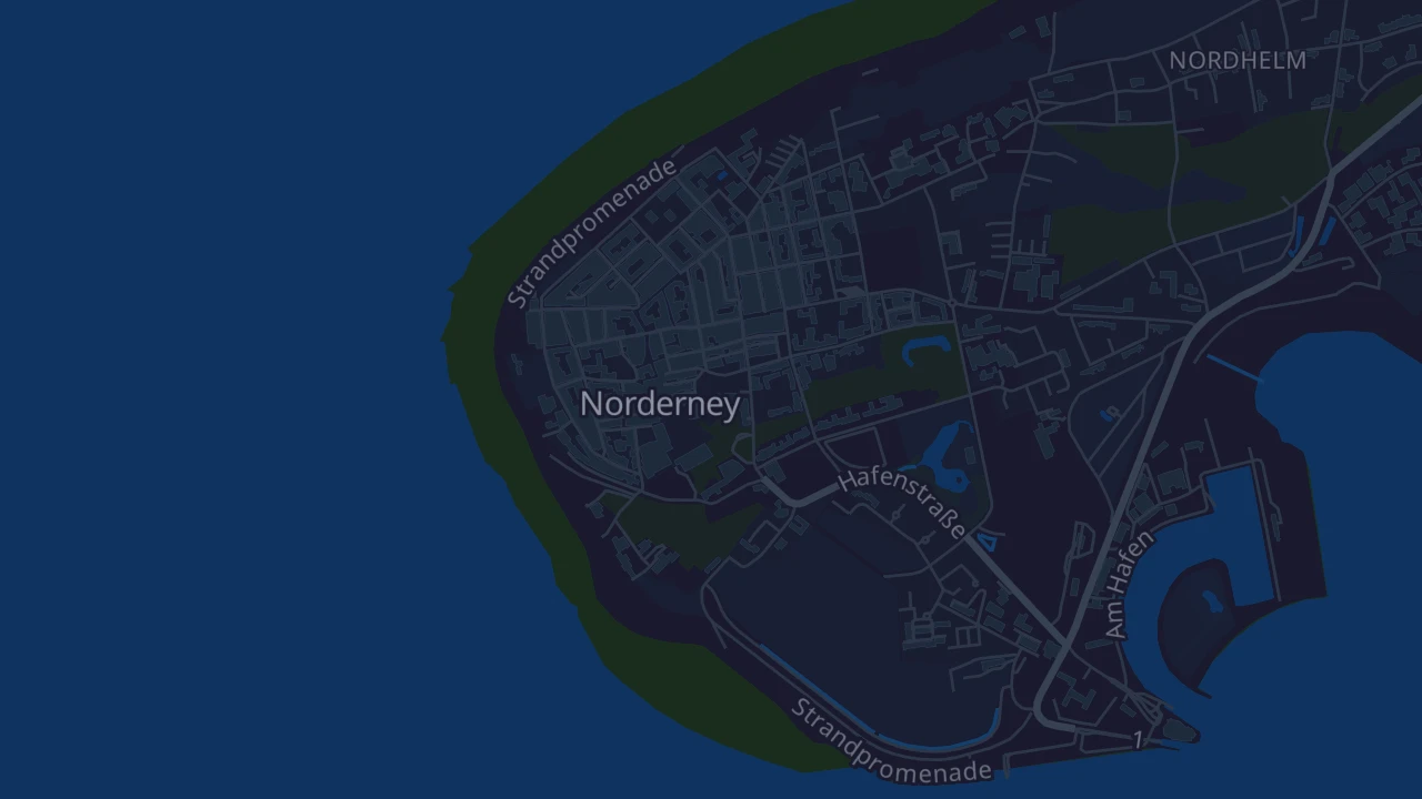 Karte von Norderney
