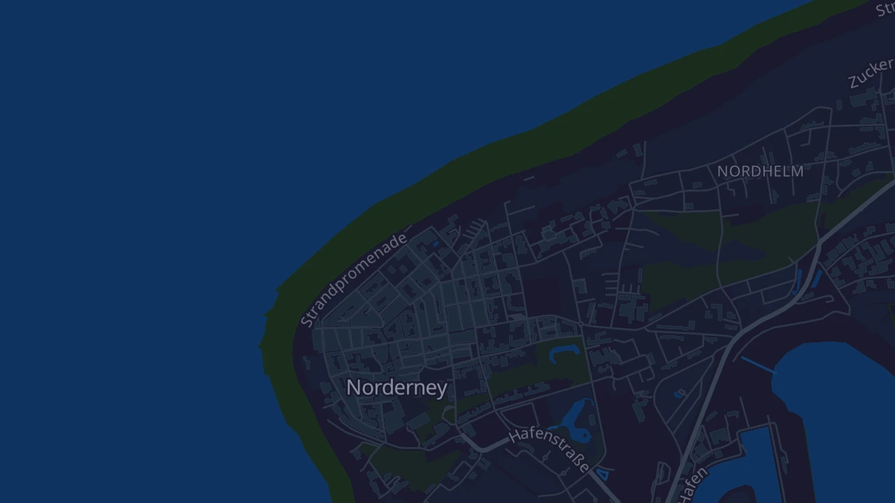 Karte von Norderney