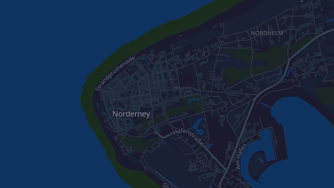 Karte von Norderney
