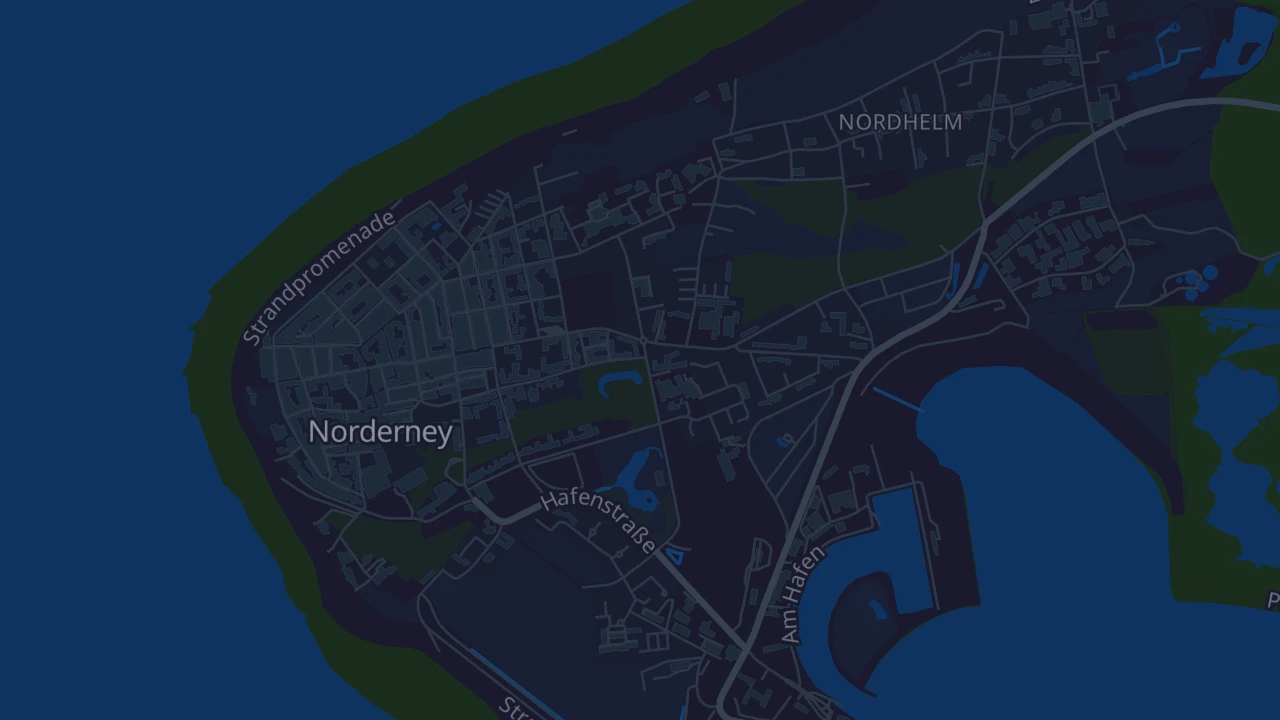 Karte von Norderney