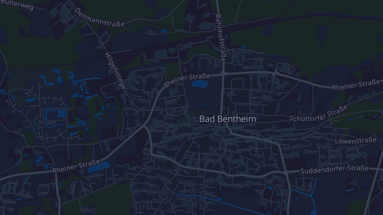 Karte von Bad Bentheim
