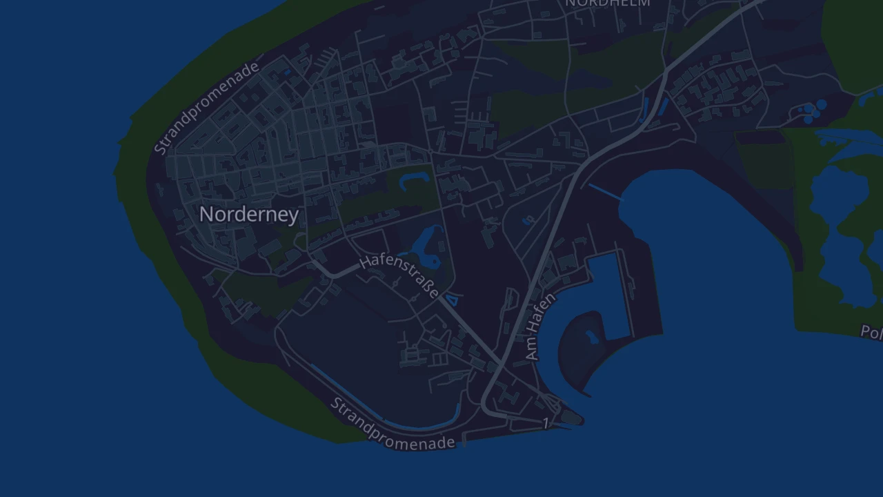 Karte von Norderney