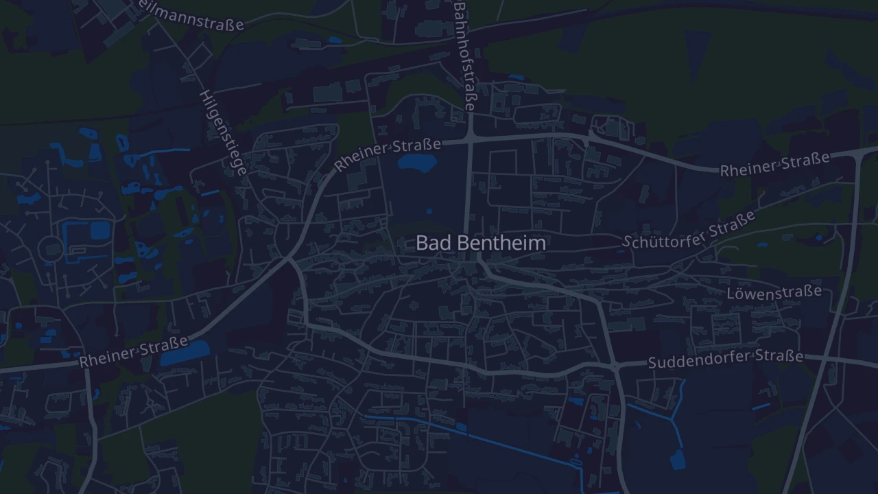 Karte von Bad Bentheim