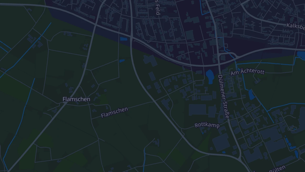 Karte von Coesfeld