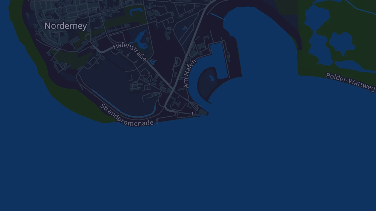 Karte von Norderney