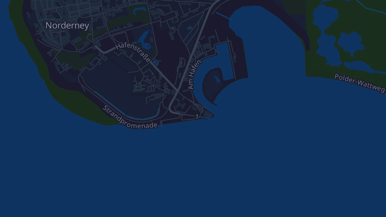 Karte von Norderney