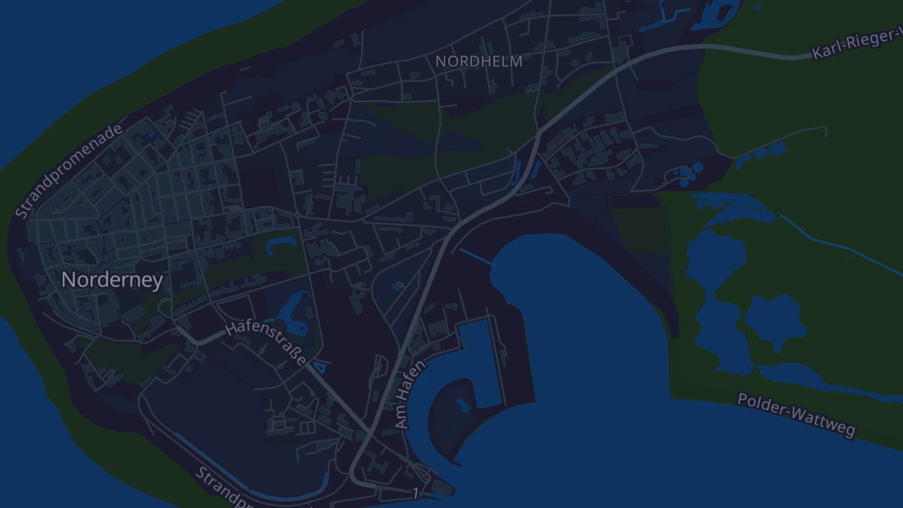 Karte von Norderney