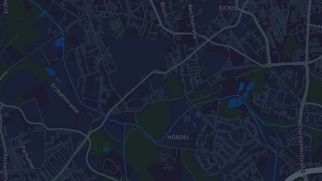 Karte von Bochum