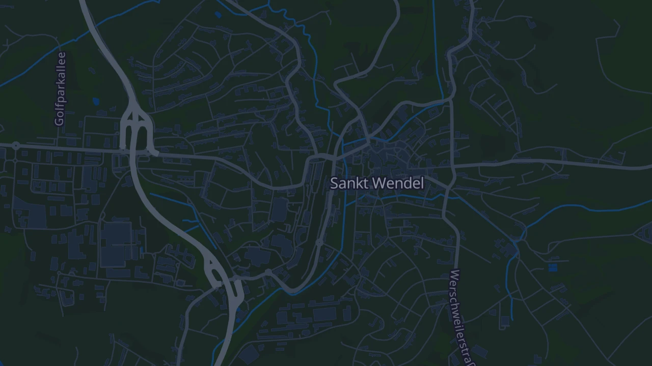 Karte von St. Wendel