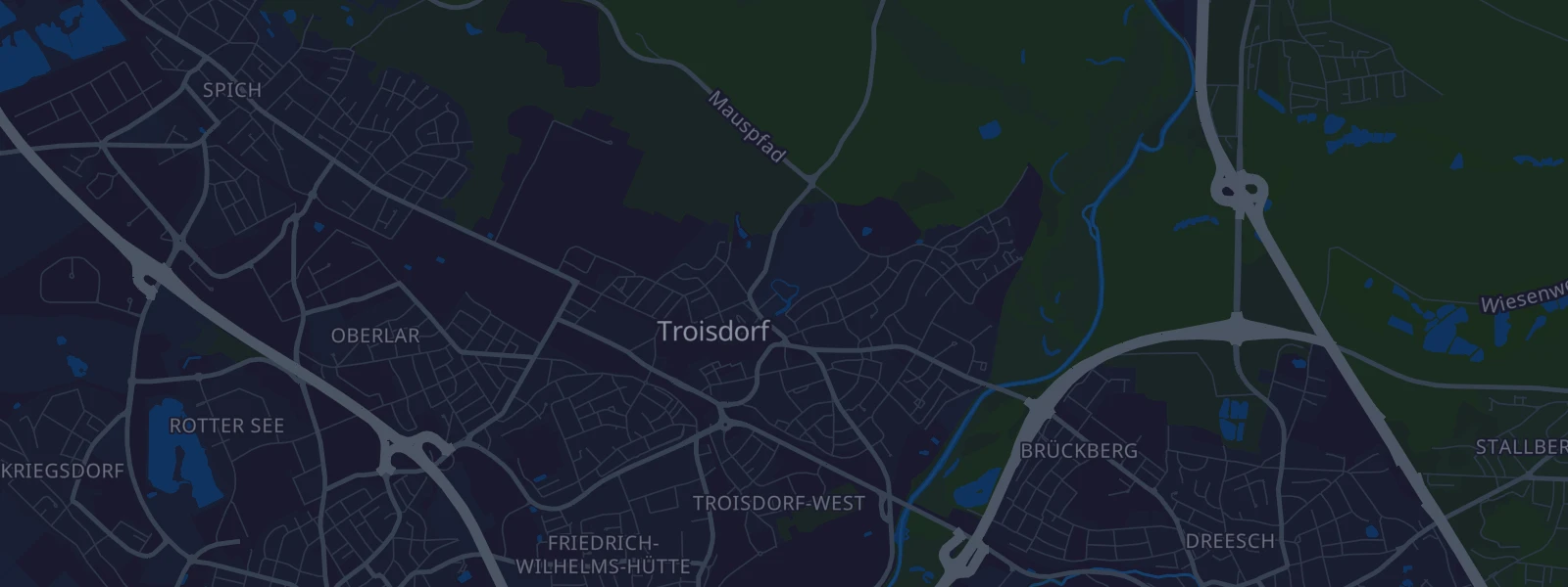Karte von Troisdorf