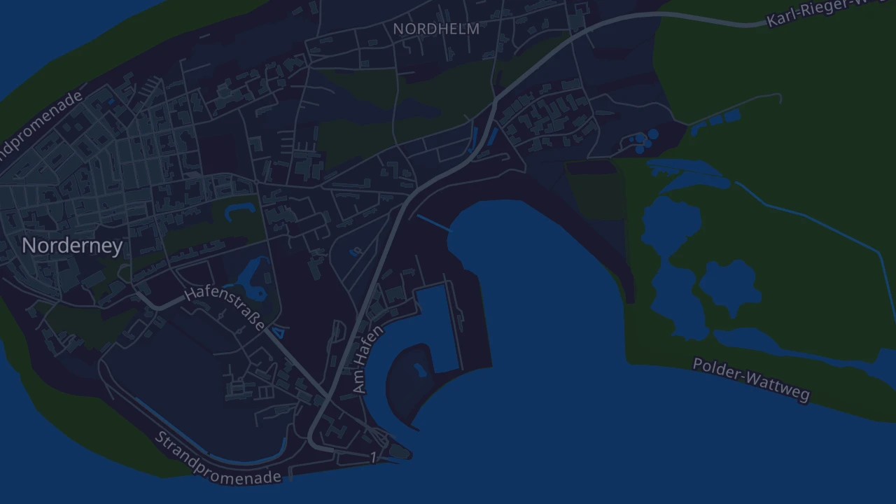 Karte von Norderney