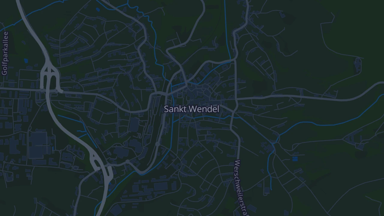 Karte von St. Wendel