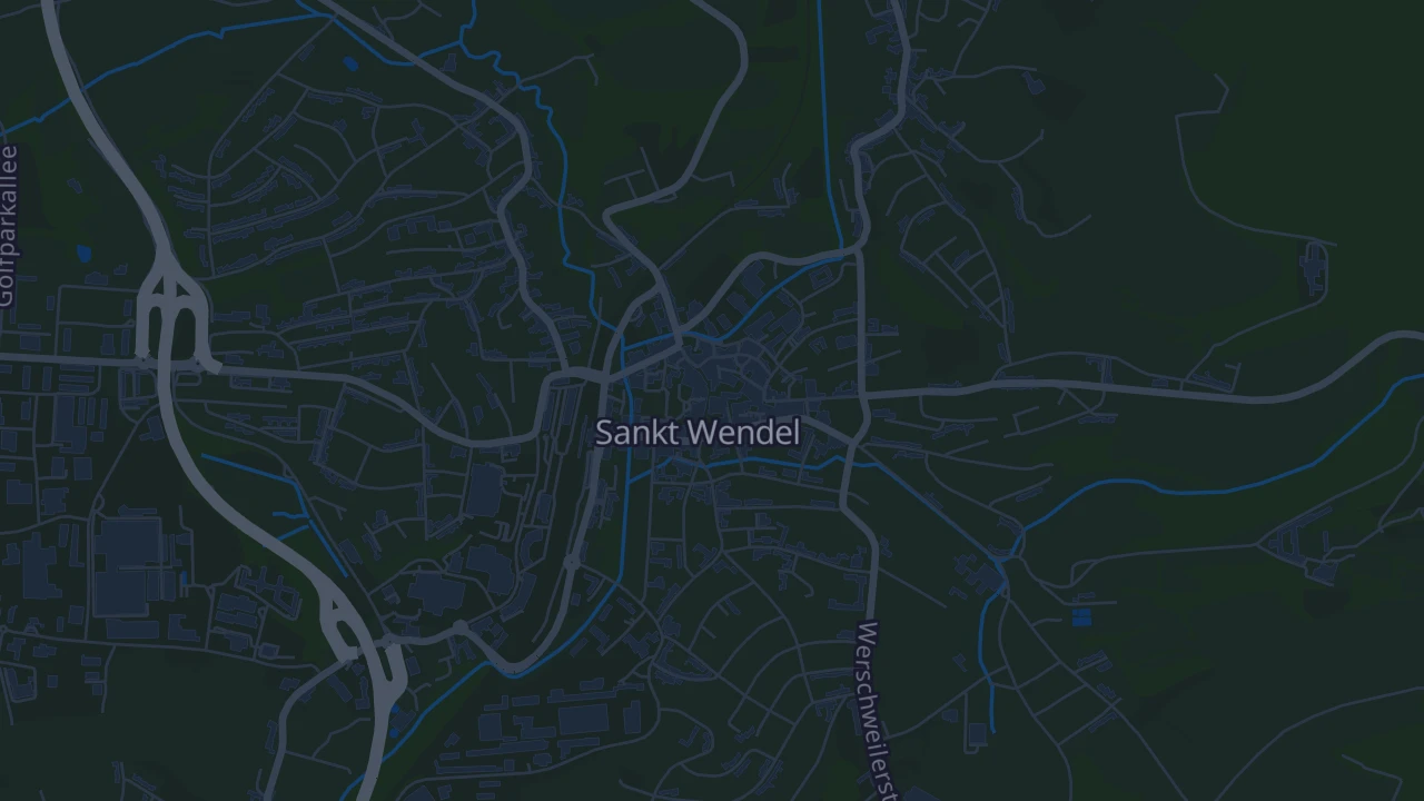 Karte von Sankt Wendel