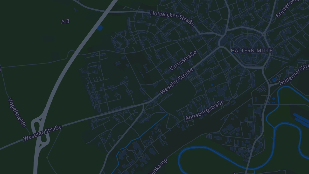 Karte von Haltern am See