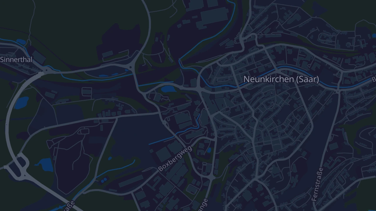 Karte von Neunkirchen/Saar