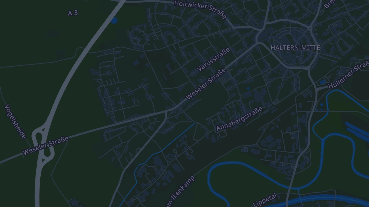 Karte von Haltern am See