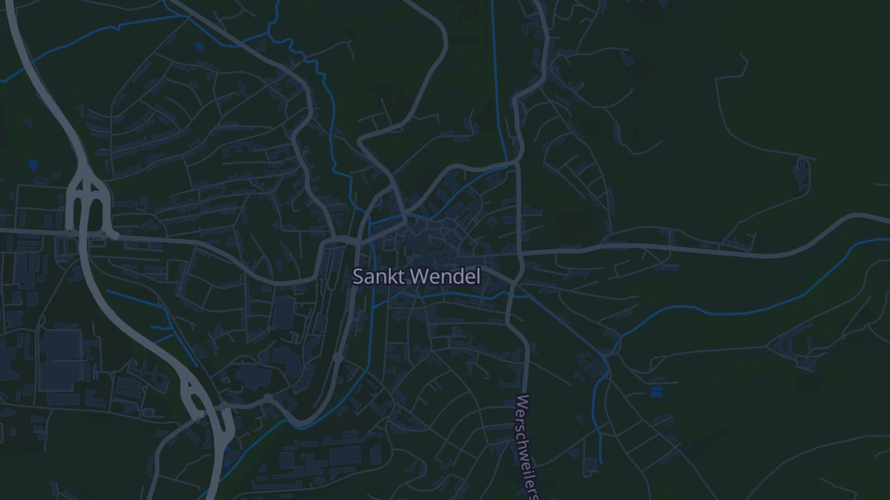 Karte von St. Wendel