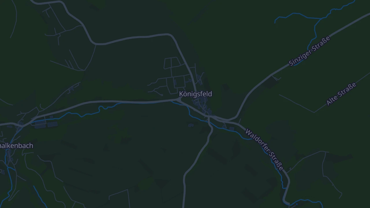 Karte von Königsfeld