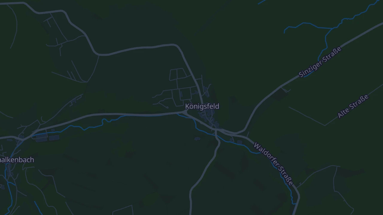 Karte von Königsfeld