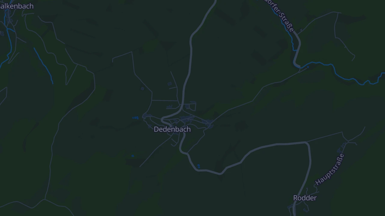 Karte von Dedenbach