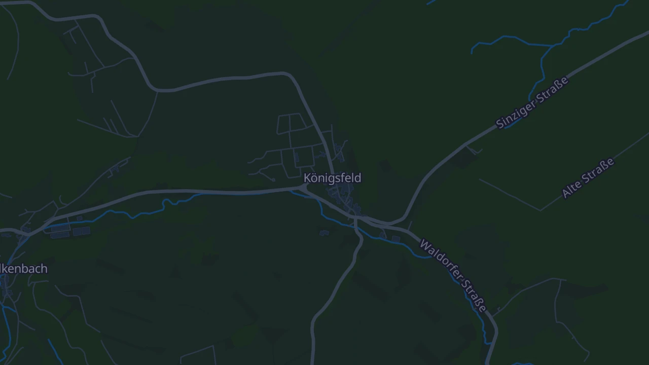 Karte von Königsfeld