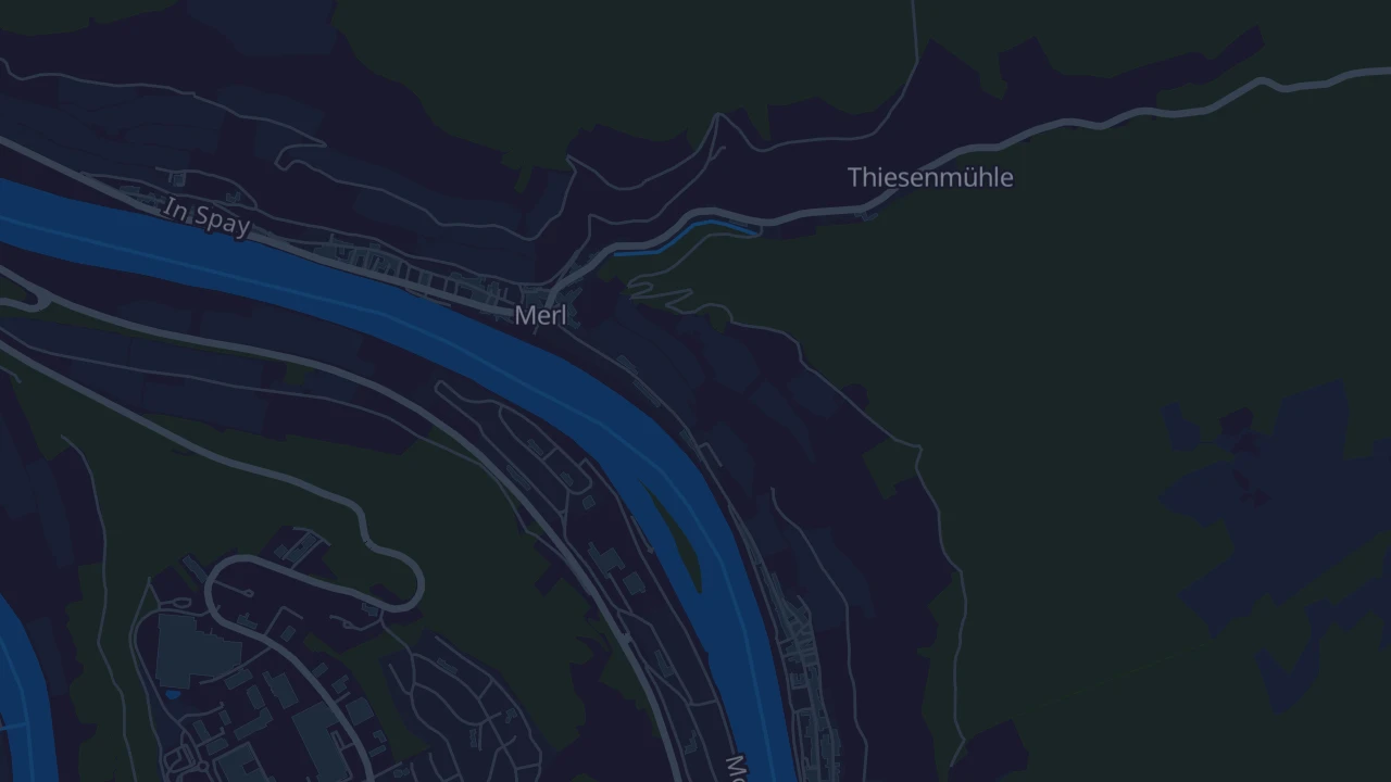 Karte von Zell (Mosel)
