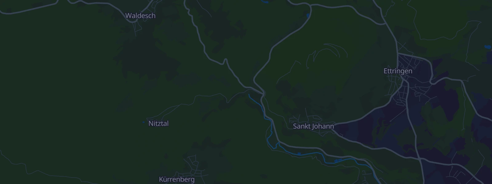 Karte von Sankt Johann