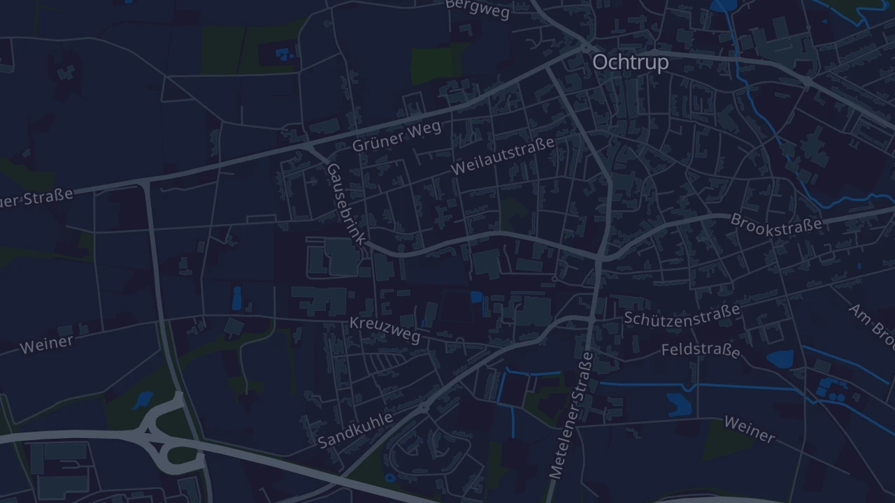 Karte von Ochtrup