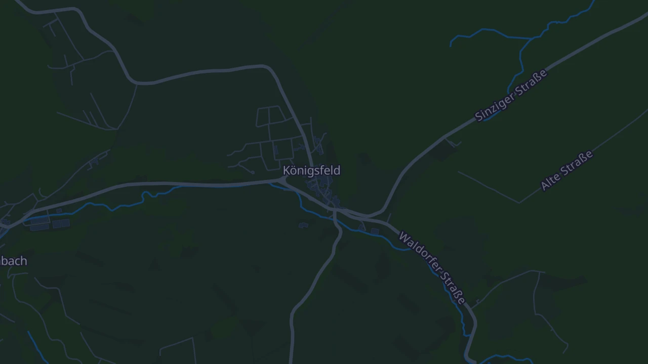 Karte von Königsfeld