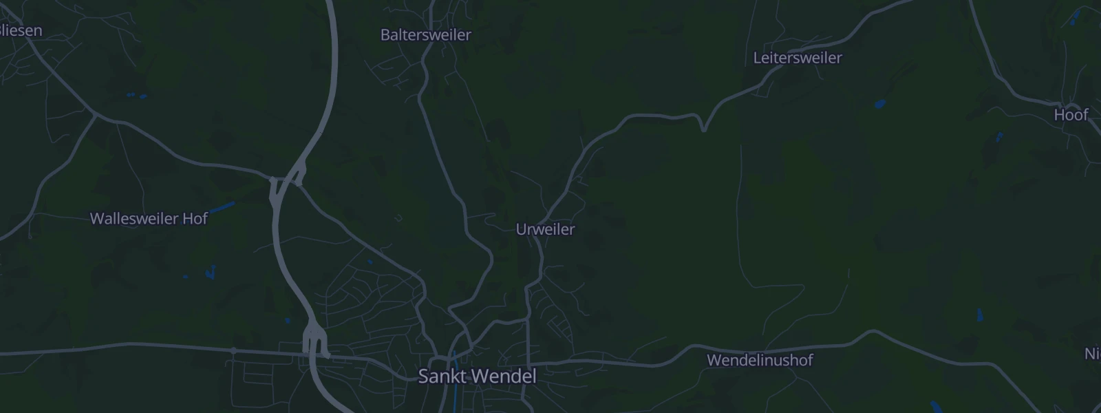 Karte von St. Wendel-Urweiler