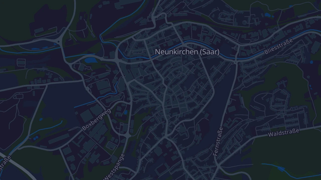 Karte von Neunkirchen/Saar