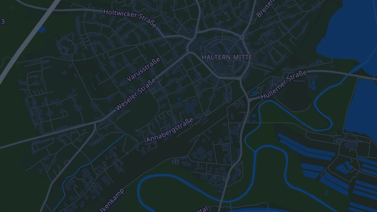 Karte von Haltern am See
