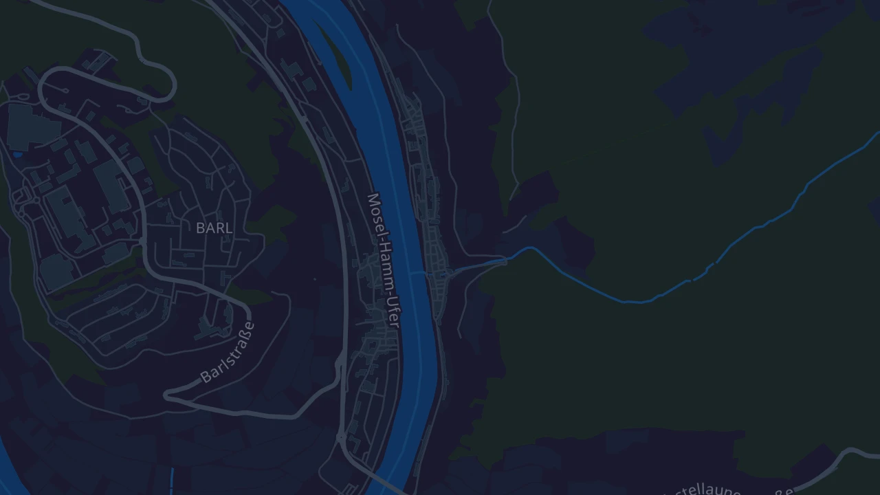 Karte von Zell (Mosel)